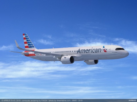 A321XLR American Airlines