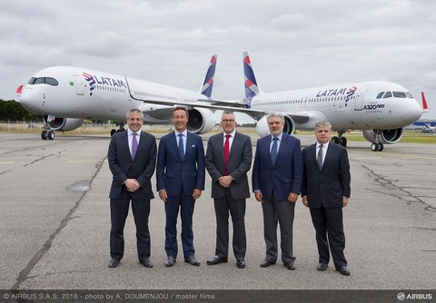 LATAM Airlines Group A320neo and A350 XWB