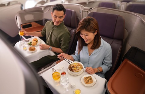 Business Class Dining 2