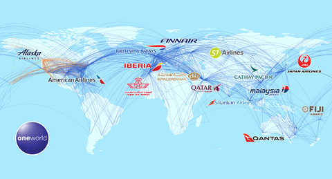 oneworld-map-with-AS-based-on-2019-sched_AS-highlighted